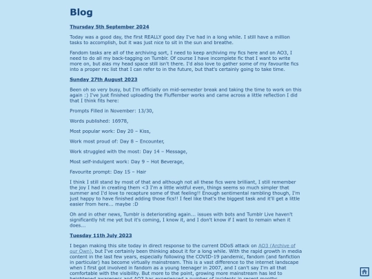 blog screenshot