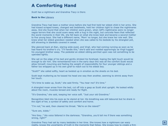 fanfiction/oneshots/comforting_hand screenshot