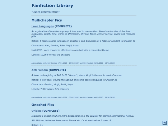 library screenshot