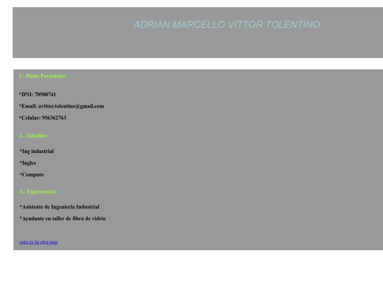 index screenshot
