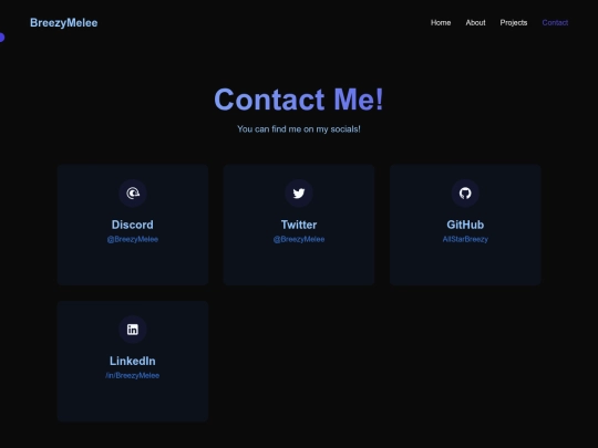contact screenshot