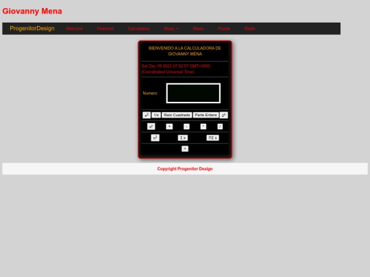 calculadoraprogenitor screenshot
