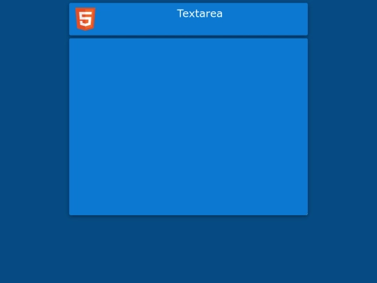 textarea screenshot