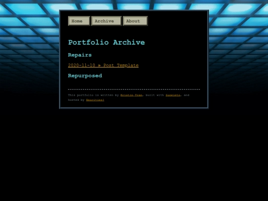 archive screenshot