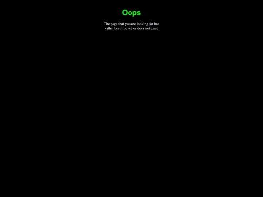 not_found screenshot