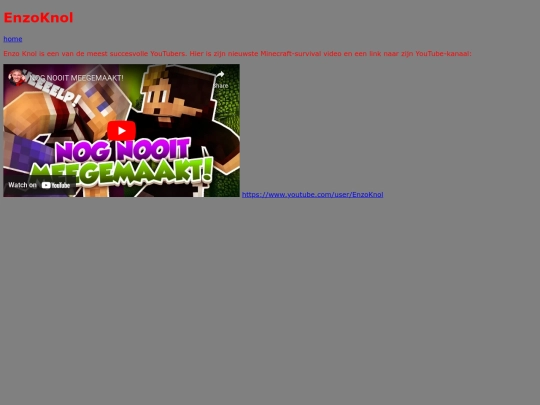 YouTubers/EnzoKnol screenshot