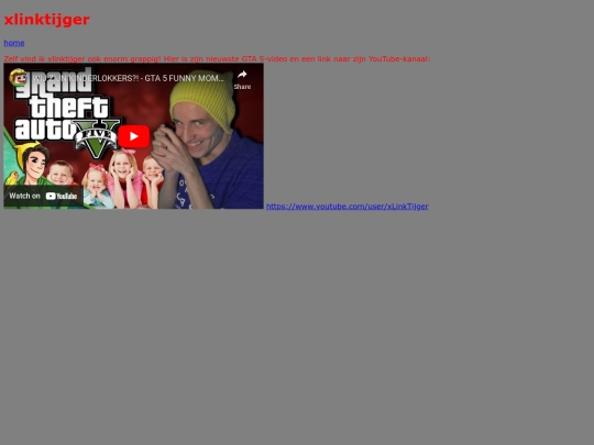 YouTubers/xlinktijger screenshot