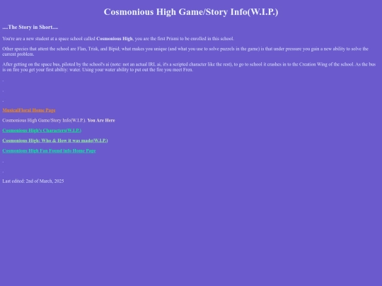 Cosmonious High stuff/About_page-CoHi screenshot