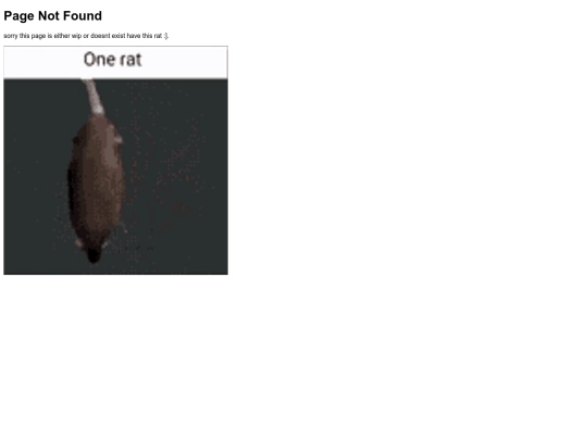not_found screenshot