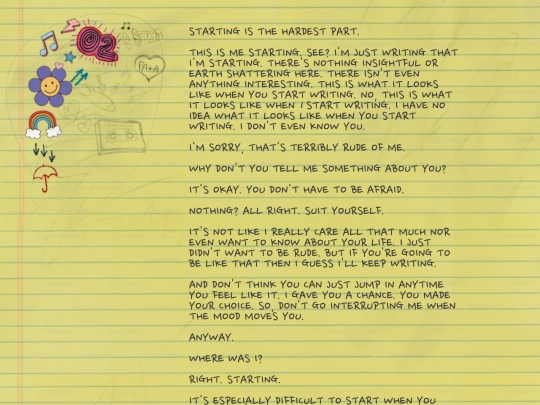starting screenshot