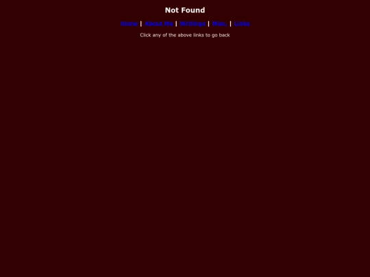 writings/blackhound screenshot