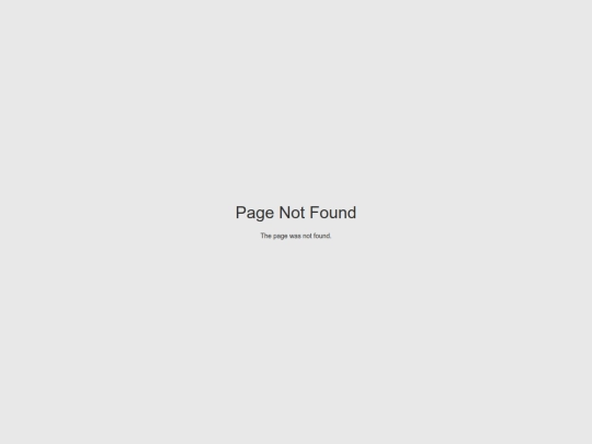 not_found screenshot