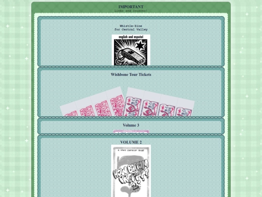 Links screenshot