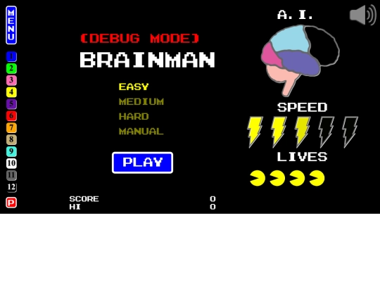 games/brainman screenshot