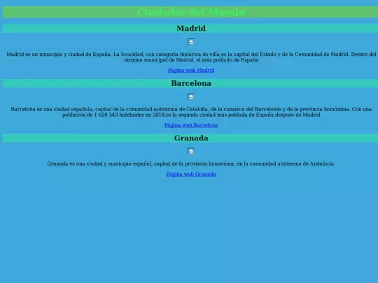 CIUDADES/atletas/lasmejoresciudades screenshot