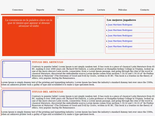 OcioLeganes/segundapagina screenshot