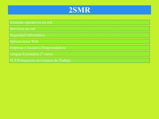 informatica/2smr screenshot