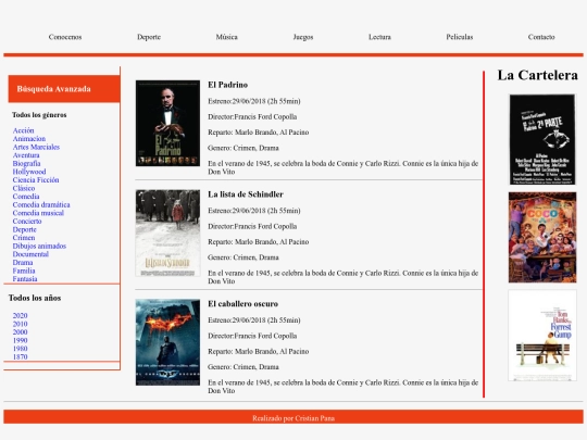ociolega/peliculas screenshot
