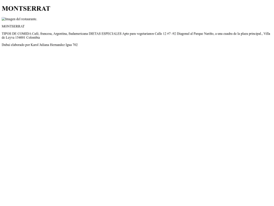 MONTSERRAT screenshot