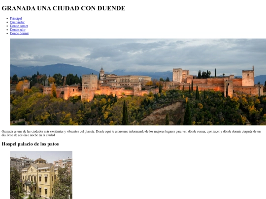 GRANADA/Donde_dormir screenshot