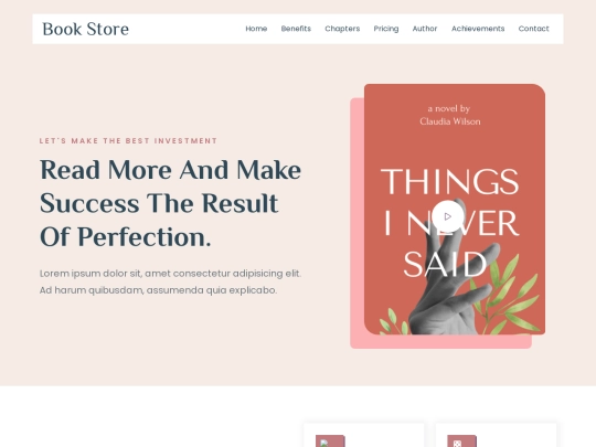 BookStore screenshot