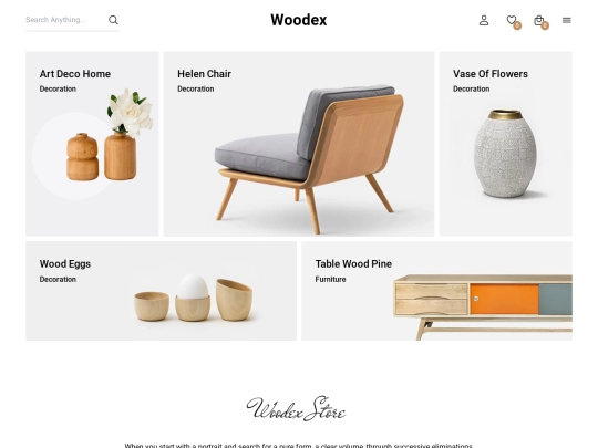 Woodex screenshot