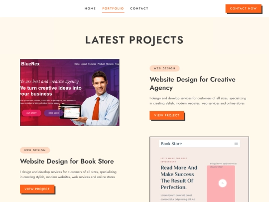 portfolio screenshot