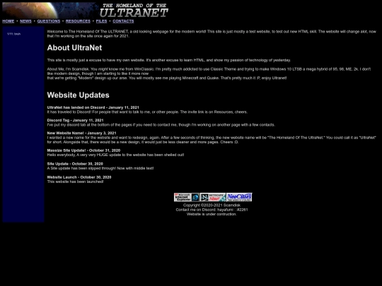 legacy screenshot