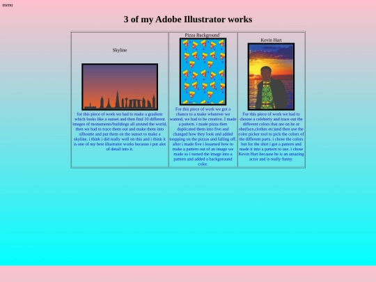 illustrator page screenshot