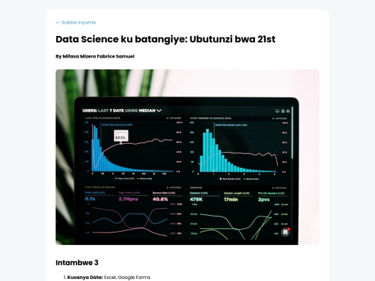 datascience screenshot