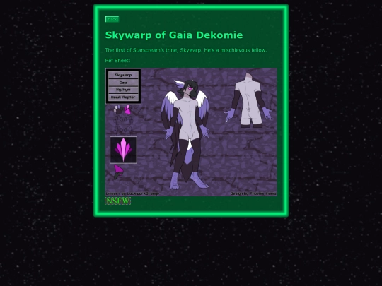 transformers/faeformers/characters/skywarp-gd screenshot