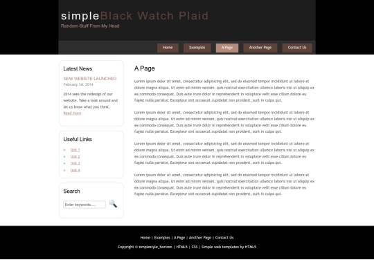 page screenshot