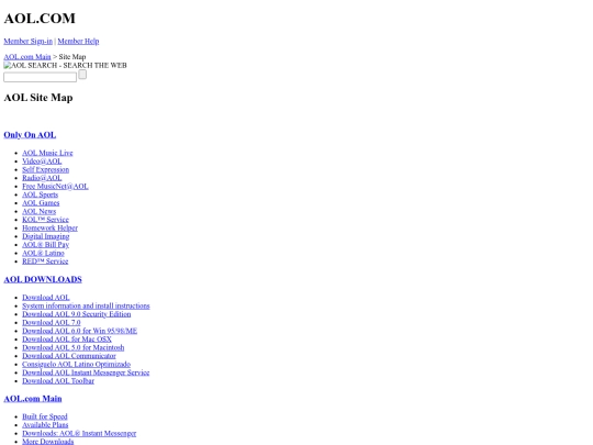 sitemap screenshot