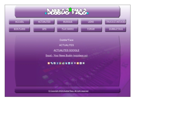 actualites screenshot
