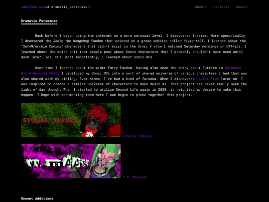 dramatis_personae screenshot