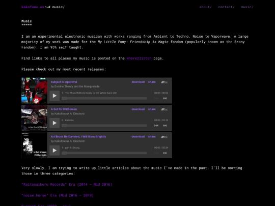 music screenshot