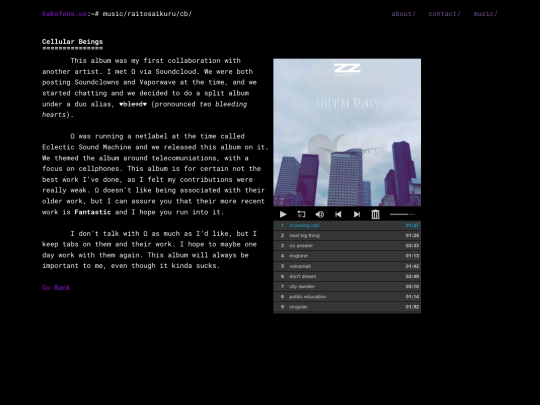 music/raitosaikuru/cb screenshot