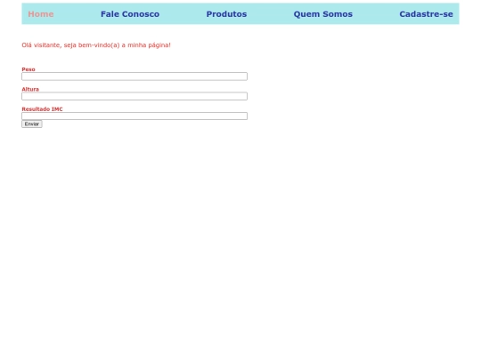 calculoimc screenshot