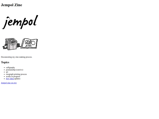 index screenshot