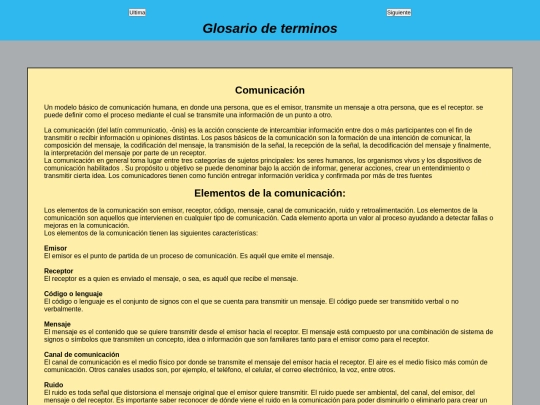 pagina redes screenshot