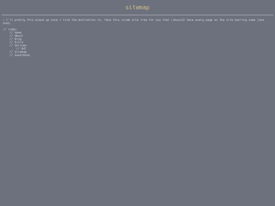 sitemap screenshot