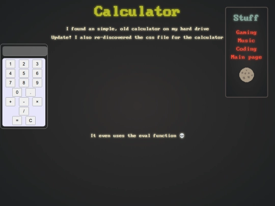 calculator screenshot