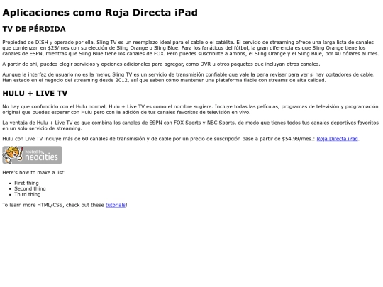index screenshot