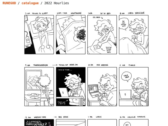 COMICS/2022hourlies screenshot