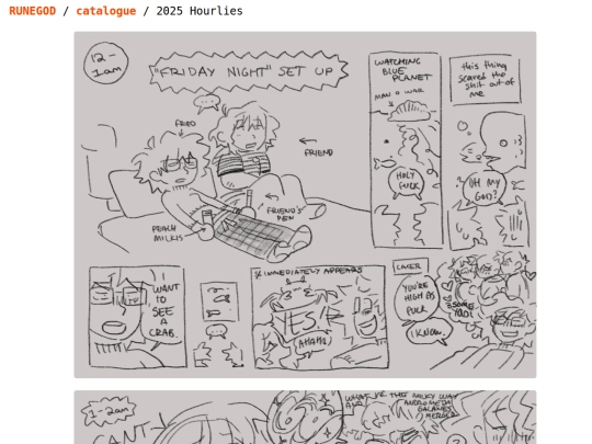 COMICS/2025hourlies screenshot