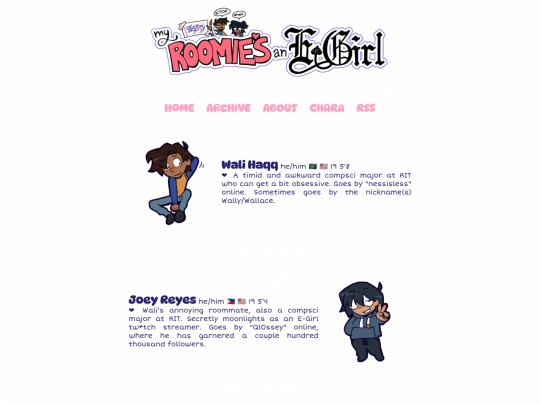 MRAEG/characters screenshot