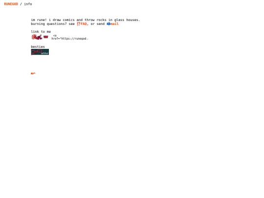 info screenshot