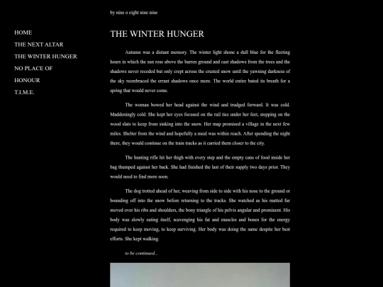 hunger screenshot