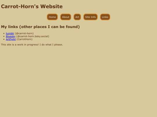 links screenshot