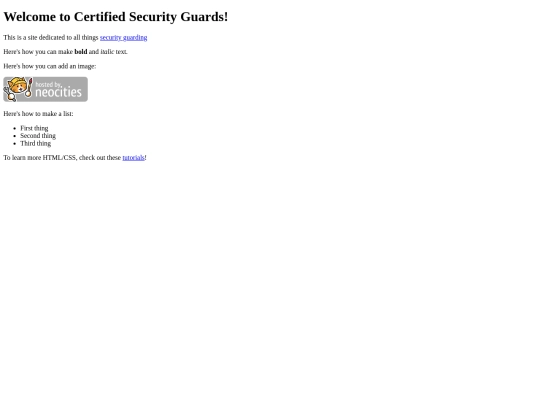 index screenshot